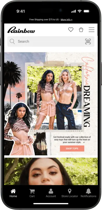 Why Building an App With MobiLoud Was a “No-Brainer” For Rainbow Apparel