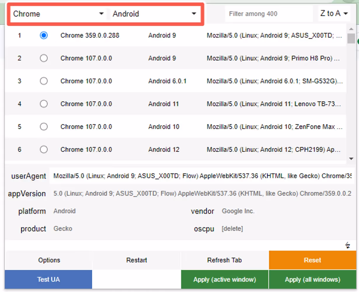 Testing widgets | vendrux Docs