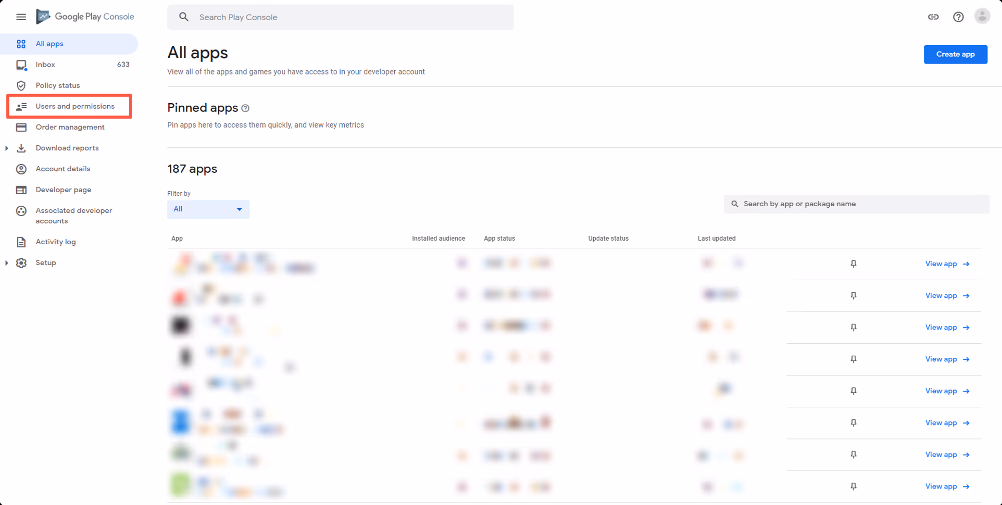 Invite users to Google Developer account